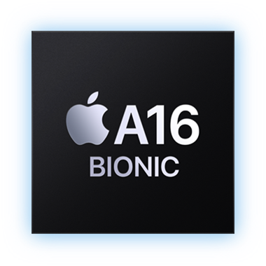 Un iPhone 15 con el chip A16 Bionic