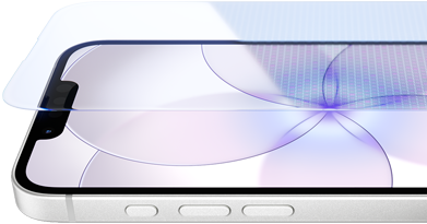 iPhone 17e, parte frontal con Ceramic Shield 2, parte lateral, color blanco, botones: Acci&oacute;n, volumen