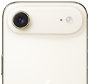 iPhone Air, parte posterior, color oro claro, sistema de cámara Fusion principal en el módulo de la cámara de la parte superior